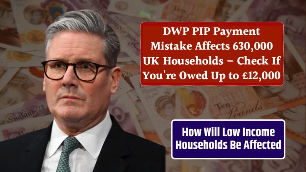 DWP PIP Payment Mistake