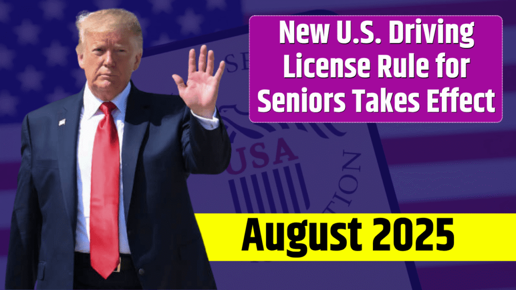 New driving rules for seniors USA