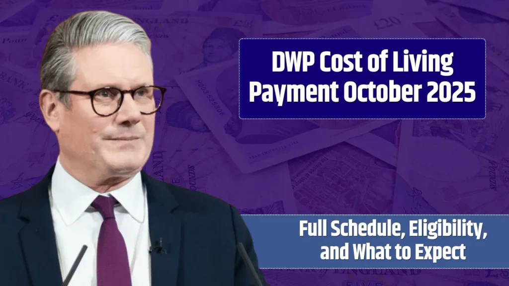 £300 Cost of Living Payment October 2025